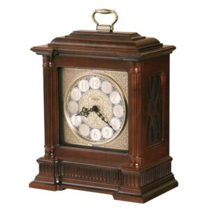 Cherry Wood Bracket Mantel Clock — view 2
