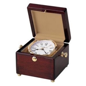 Rosewood Box Table Clock — view 1